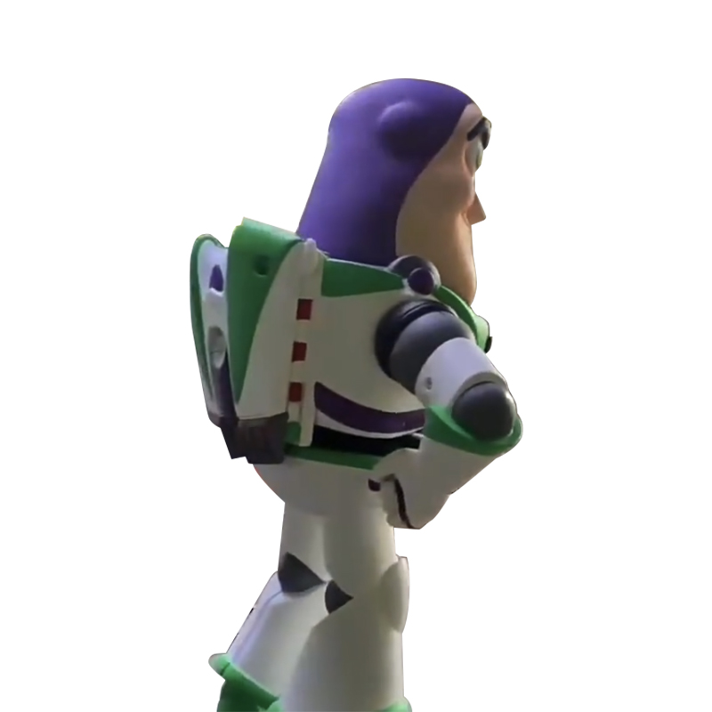 Toy Story Buzz LightYear Action Figura - escultura de desenhos animados 3D para decoração e colecionáveis do quarto de crianças Toy Story Buzz LightYear Action Figura - escultura de desenhos animados 3D para decoração e colecionáveis do quarto de crianças