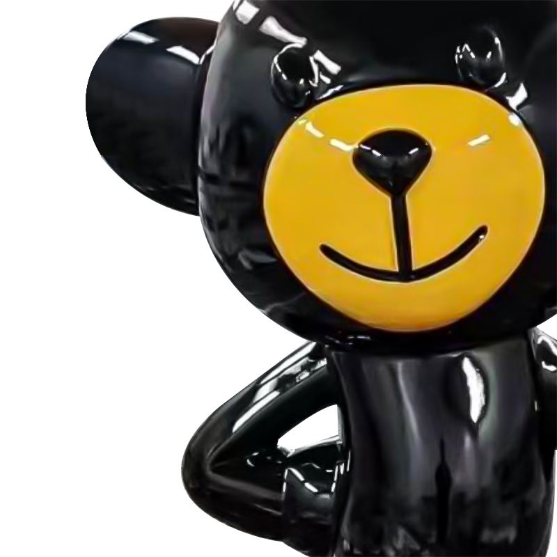 Escultura criativa de macaco: estátua artística artesanal para decoração de casa moderna Escultura criativa de macaco: estátua artística artesanal para decoração de casa moderna