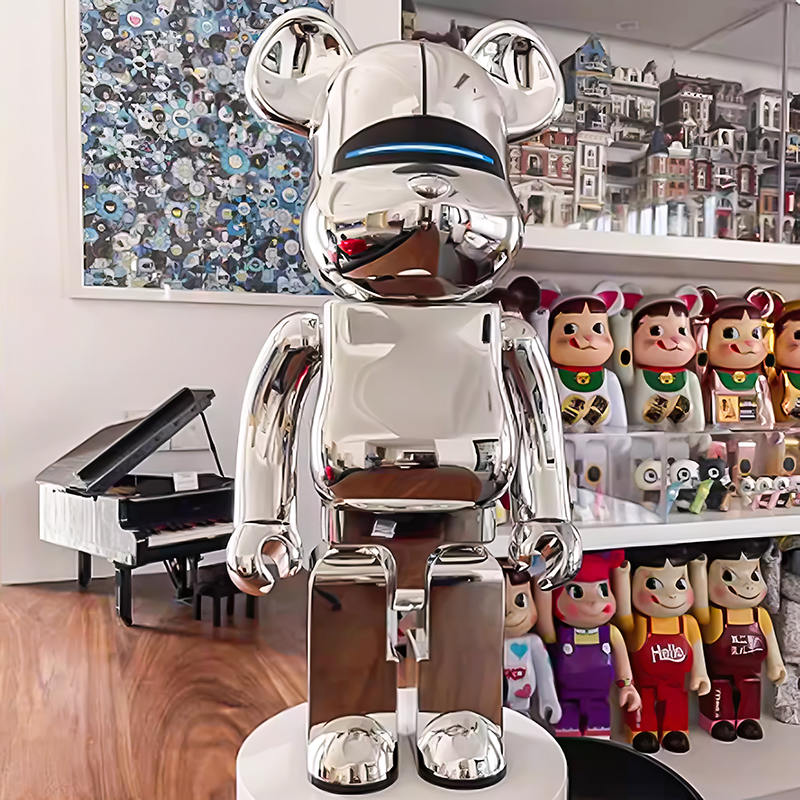 1000% Estátua Modelo Grande Boneca Enfeite DIY Resina/Vinil Brinquedo Kaw Bearbricks 1000% Estátua Modelo Grande Boneca Enfeite DIY Resina/Vinil Brinquedo Kaw Bearbricks