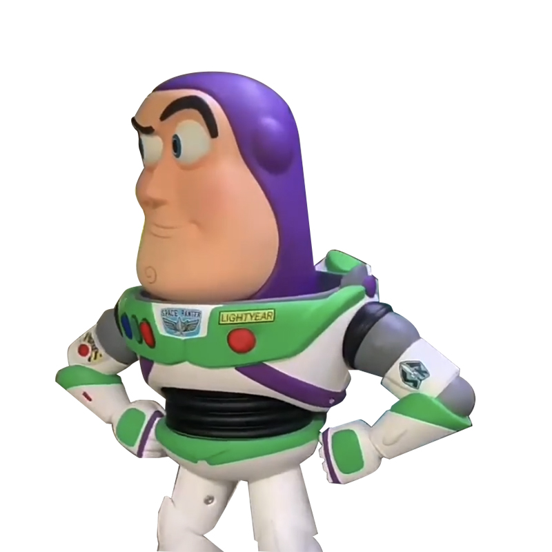 Toy Story Buzz LightYear Action Figura - escultura de desenhos animados 3D para decoração e colecionáveis do quarto de crianças Toy Story Buzz LightYear Action Figura - escultura de desenhos animados 3D para decoração e colecionáveis do quarto de crianças