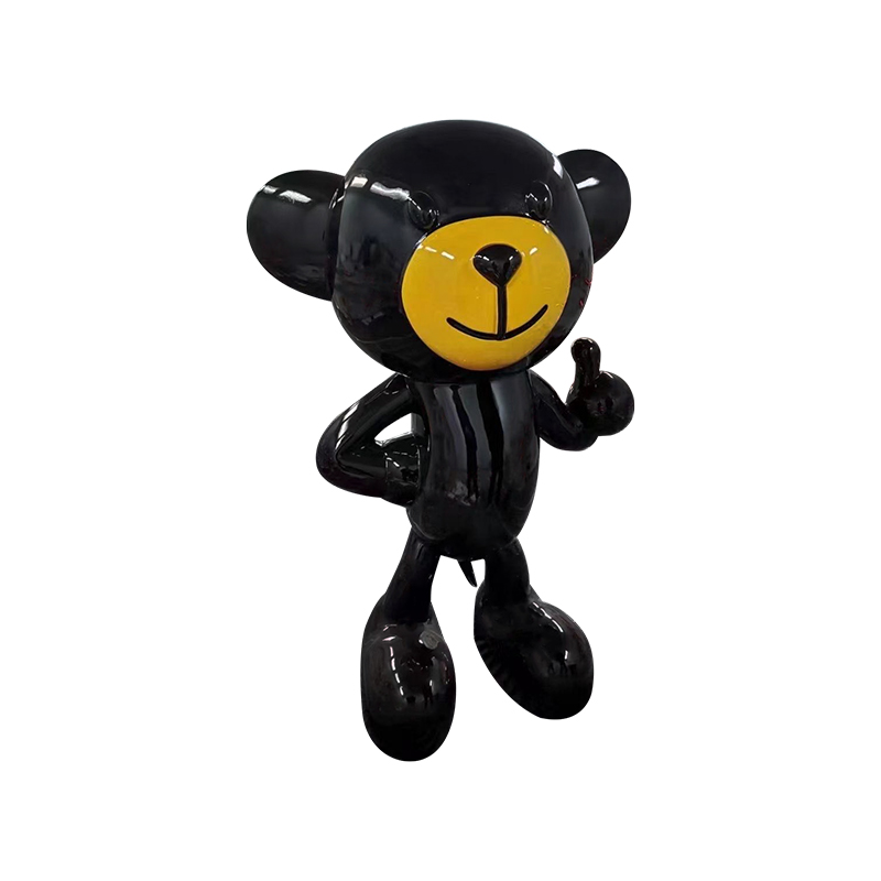 Escultura criativa de macaco: estátua artística artesanal para decoração de casa moderna Escultura criativa de macaco: estátua artística artesanal para decoração de casa moderna