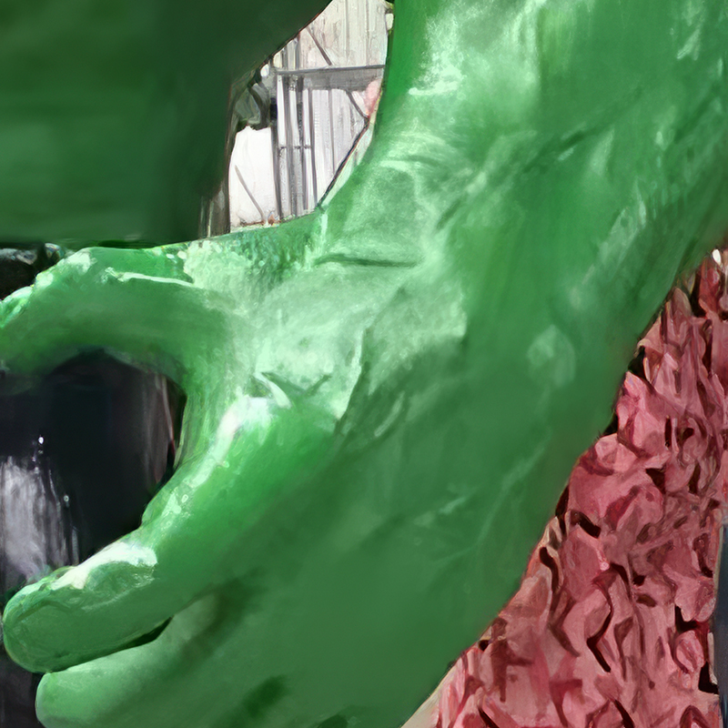 Decoração de casa e colecionadores ecológicos estátua de fibra de vidro hulk para fãs da Marvel Decoração de casa e colecionadores ecológicos estátua de fibra de vidro hulk para fãs da Marvel