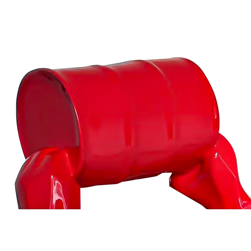 Escultura de balde de levantamento de orangotango Kong para displays de arte ao ar livre Escultura de balde de levantamento de orangotango Kong para displays de arte ao ar livre