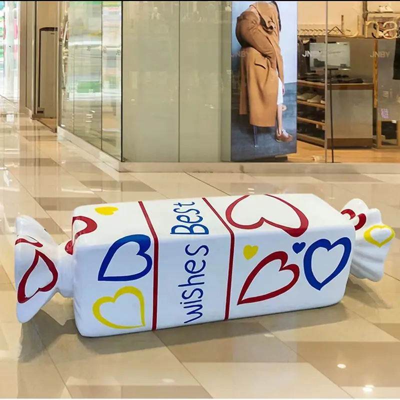 Esculturas de fibra de vidro personalizadas estátuas: fusão perfeita de arte e função em edifícios comerciais